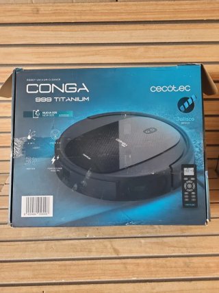 Robot Aspirador y Friegasuelos Conga 999 Titanium