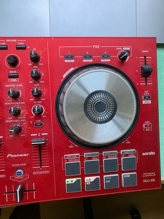Controlador DJ Pioneer DDJ-SB Rojo