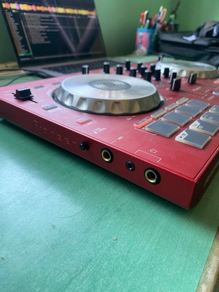 Controlador DJ Pioneer DDJ-SB Rojo