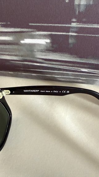Gafas de sol Ray-Ban Wayfarer negras