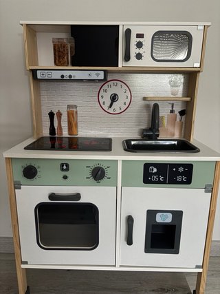 Cocina de juguete de madera