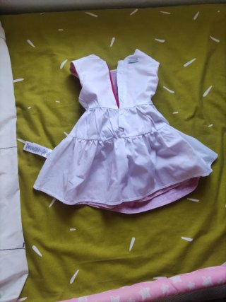 Vestido Tutto Piccolo Niña Rosa 2 años.