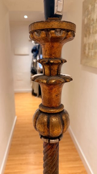 Lampada da terra vintage