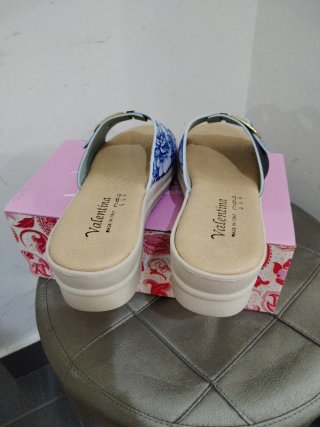 Ciabatte Valentina donna tacco 5 cm, n. 39