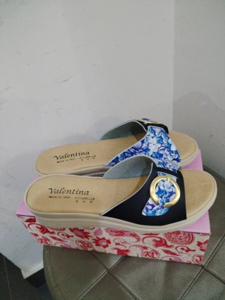 Ciabatte Valentina donna tacco 5 cm, n. 39