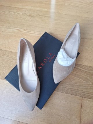 Zapato Salón Carola by Dura Talla 38 Beige