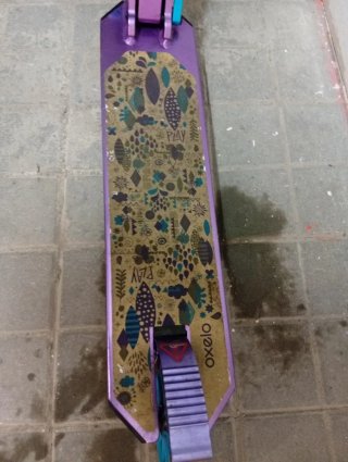 Patinete Oxelo MID 5 Morado