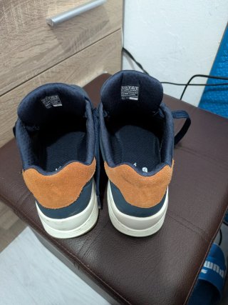 Zapatillas Skechers Azul Marino y Marrón