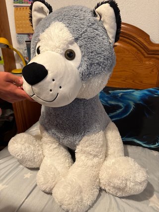 Peluche Perro Gigante Husky