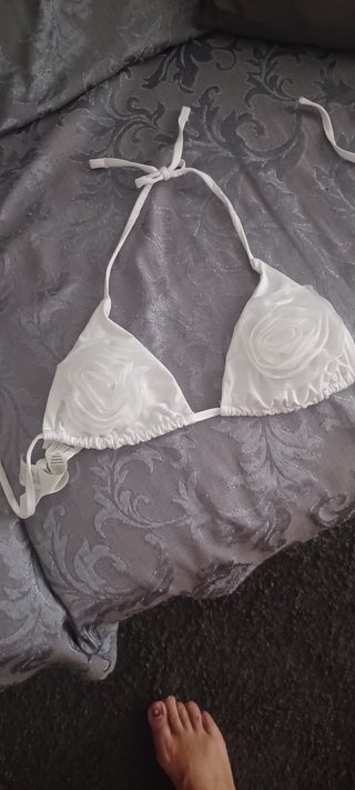 Bikini Texenis donna bianco taglia L