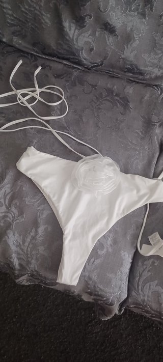 Bikini Texenis donna bianco taglia L