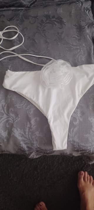 Bikini Texenis donna bianco taglia L