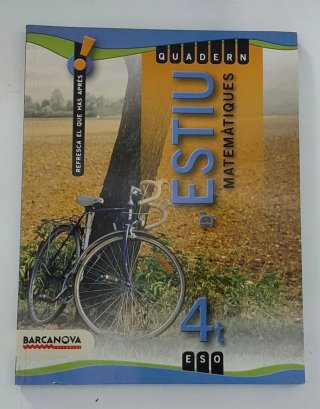 QUADERN D'ESTIU 4°ESO. MATEMÀTIQUES