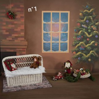 Fondo Navideño Photocall