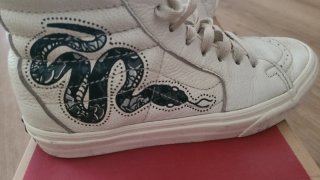 Vans Scarpe Alte con Serpente