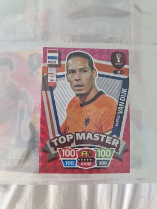 Carta Top Master Van Dijk 2022 NED