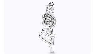 Anillo Pandora MOM Corazón Plata