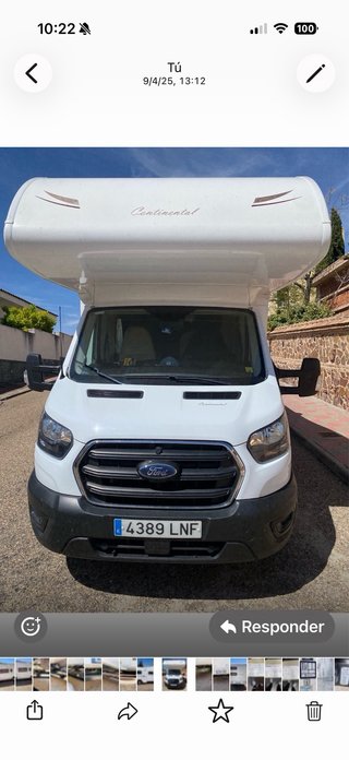 Autocaravana Ford Transit 7 Plazas 2021