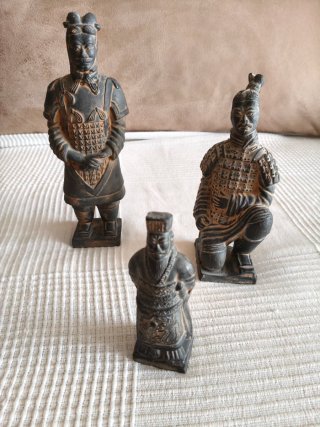 Figuras Guerreros Terracota Chinos