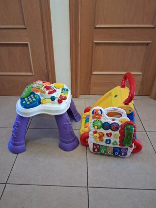 Andador y mesa de actividades Vtech