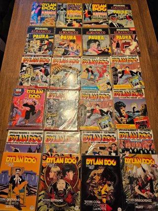 Lotto fumetti Dylan Dog