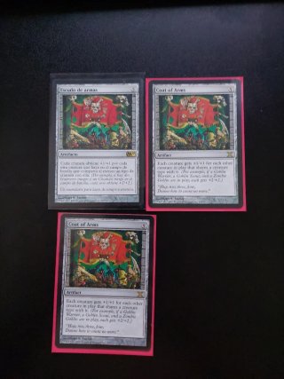 3x Coat of Arms Mazo Magic The Gathering