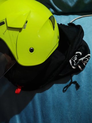 Casco Moto AXXIS XL Amarillo Neón DOT