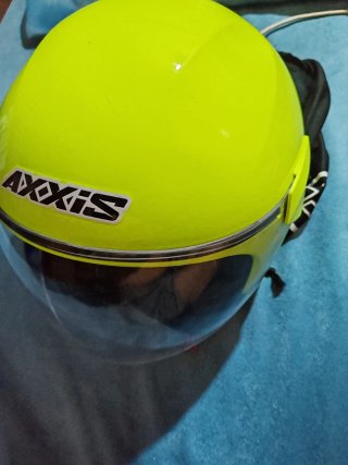 Casco Moto AXXIS XL Amarillo Neón DOT