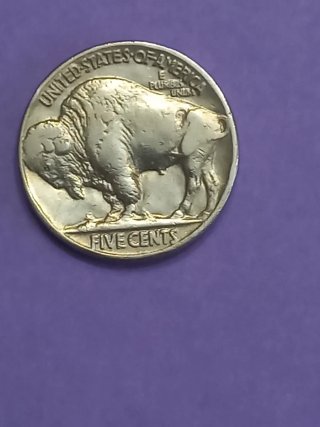 Moneda 1936 Bisonte, 5 Centavos