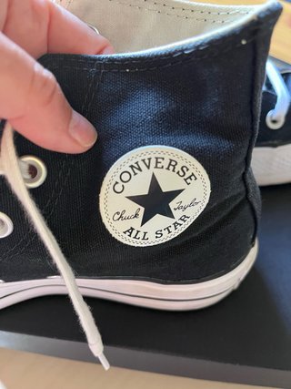 Converse plataforma mujer negras