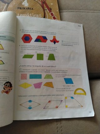 Libro de matemáticas 4 de primaria
