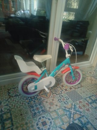 Bicicleta infantil niña