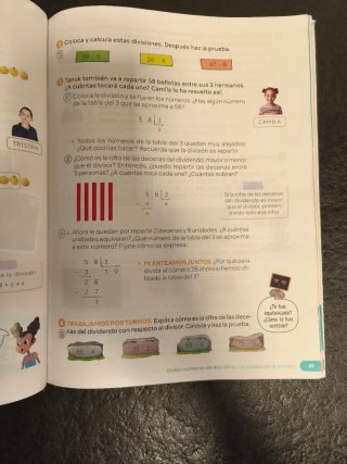 Libro Matemáticas 3 primaria Revuela