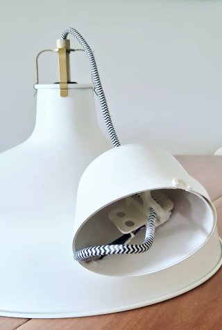 Lámpara techo- IKEA RANARP. Perfecta!