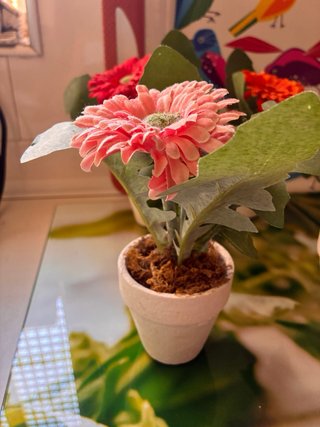 4 Plantas Artificiales Decorativas 15cm