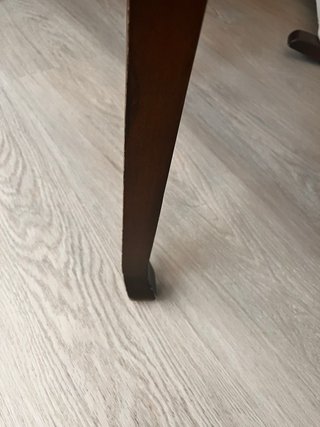 Mesa escritorio tapa abatible madera