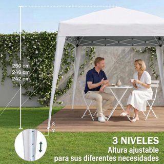 Carpa 3x3 Blanca