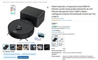 Robot Aspirador Yigars