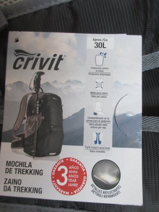 Mochila senderismo 30L