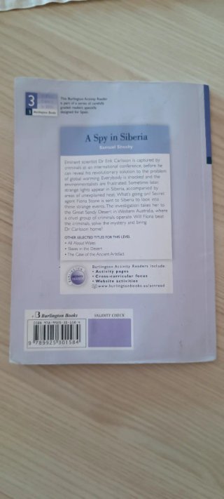 Spy In Siberia 3ºeso Activity Readers