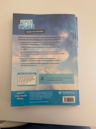 Pack libros inglés Open World C1 (student + work)