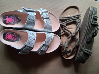 Lote Sandalias Paola Talla 38/39