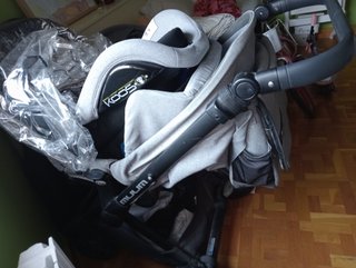 Carrito Bebé Muum Jané + Cuna Madera