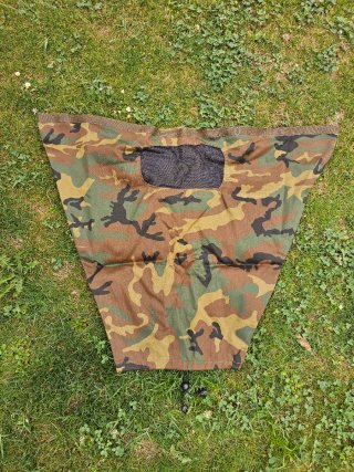Hide fotográfico camuflaje + manga para tele