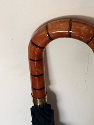 Paraguas Caballero Vintage - Puño Madera