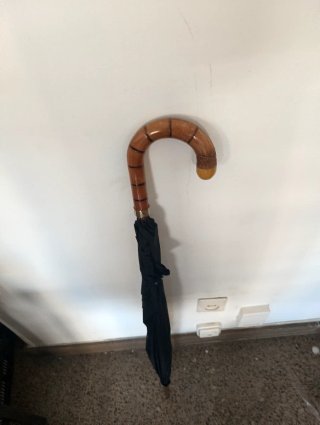 Paraguas Caballero Vintage - Puño Madera