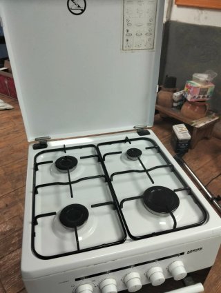 Cocina de gas Rommer con horno