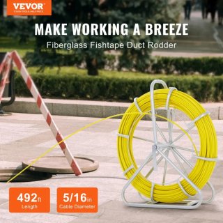 Guía pasacables de fibra de vidrio 150 m x 7,9 mm
