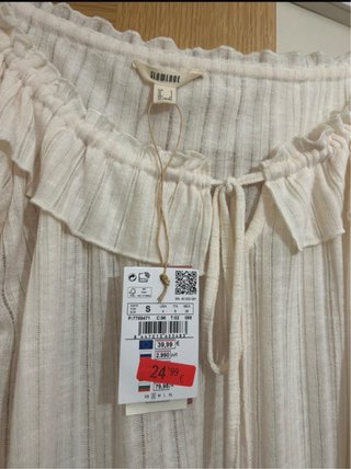 Camisa hippie Cortefiel  talla S