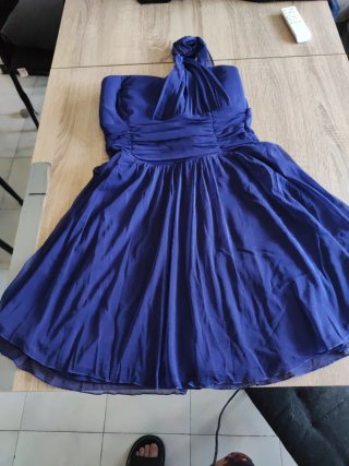 Vestido azul de fiesta